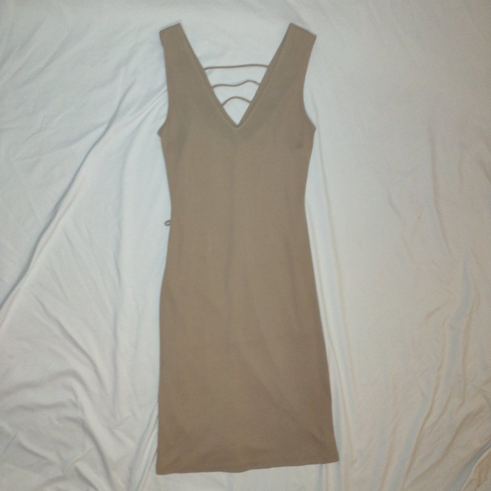 Beige Dress